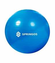 Võimlemispall Springos FB0006, 85 cm, tumesinine