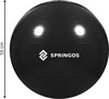 Võimlemispall pumbaga Springos FB0013, 55 cm, must