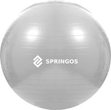Võimlemispall Springos FB0006, 75 cm, hall