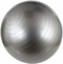 Võimlemispall Avento 42OB, 65 cm, hõbe