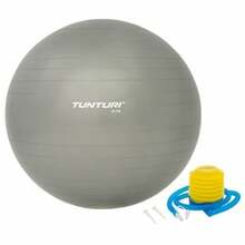 Võimlemispall Tunturi Gymball 14TUSFU277, 55 cm, hõbe