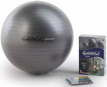 Võimlemispall Pezzi Maxafe 0103016D0065000A, 53 cm, must