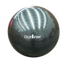 Võimlemispall Outliner LS3221, 75 cm, must