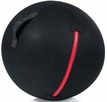 Võimlemispall Gymstick Office, 75 cm, must