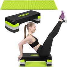 Aerobikaplatvorm Neo-Sport NS-400, 3 astet, roheline/must
