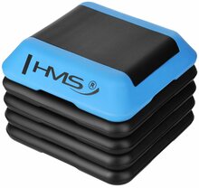 Aerobika platvorm HMS AS001 Mini, 40 cm, must/sinine