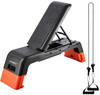 Mitmefunktsionaalne aeroobikapink HMS AS009 Pro, 110 cm, must