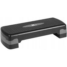 Aeroobika stepipink Enero Eb Fit Step, 68 x 28 cm, must/hall