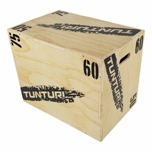 Puidust hüppeplatvorm Tunturi 14TUSCF078 Plyo Box Wood, 50/60/75 cm