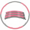 Massaažiga võimlemisrõngas Sportbay FIT+, 1,5 kg, roosa/hall