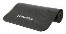 Jooga- ja treeningmatt HMS YM07, 183 cm x 61 cm x 1,2 cm, must