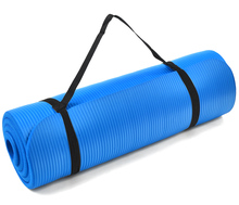 Võimlemismatt PROfit Fitness Pro NBR, 180 cm x 60 cm x 1,5 cm, sinine