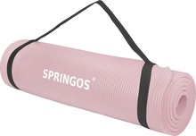 Joogamatt Springos YG0040, 183 cm, roosa