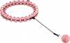 Võimlemisrõngas Hula Hoop HHW01, 45 cm, roosa