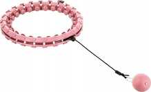 Võimlemisrõngas Hula Hoop HHW01, 45 cm, roosa
