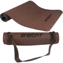 Jooga- ja fitnessmatt Enero Fit TPE Antislip, pruun