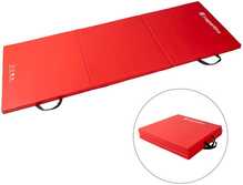 Kokkupandav võimlemismatt inSPORTline Trifold, 180 x 60 x 3 cm, punane