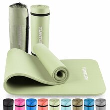 Treeningmatt Tunturi Fitnessmat NBR 14TUSFU326, 180 x 60 x 1,5 cm, mint