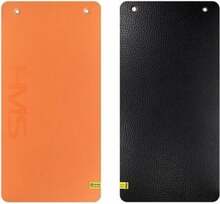 Treeningmatt HMS MFK01, 110 cm x 55 cm x 1,5 cm, must/oranž