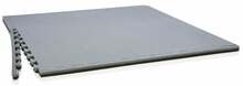 Kaitsev põrandamatt Gymstick Interlocking Mat Pro 61174, 100 x 100 x 2 cm, must/hall