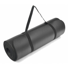 Võimlemismatt Profit Fitness Pro NBR, 180 x 60 x 1,5 cm, must/hall