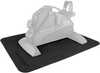Põrandakaitsematt Tunturi Floor Protection Mat, 65 x 52 cm, must