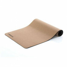 Fitness- ja joogamatt Gymstick Training Mat Cork 61039, 170 x 60 x 0,4 cm, must/beež