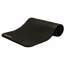Treeningmatt Gymstick Active 72003, 180 x 60 x 1 cm, must