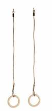 Võimlemisrõngad 4IQ, 115 cm, pruun