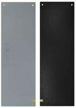 Jooga- ja treeningmatt HMS Premium MFK03, 180 cm x 60 cm x 1.5 cm, must/hall