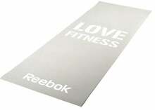 Treeningmatt Reebok Love, 61 cm x 10 cm x 0,4 cm, valge/hall