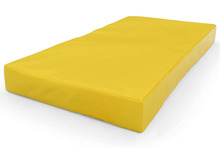 Võimlemismatt Sanro, 100 x 50 x 10 cm, kollane