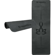 Joogamatt inSPORTline Padvana, 183 x 61 x 0,4 cm, must