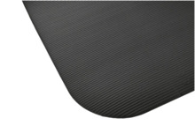 Treeningmatt Airex Fitline 180, 180 cm x 58 cm x 1 cm, must