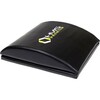 Treeningmatt HMS YM09, 71,5 x 30 x 2,5 cm, must/kollane