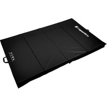 Kokkupandav võimlemismatt inSPORTline Quad fold, 200 x 120 x 5 cm, punane