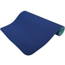 Joogamatt Schildkrot Bicolor, 180 x 61 x 0,4 cm, tumesinine/münt