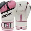 Poksikindad RDX F7, 12 oz, valge/roosa