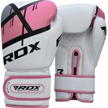 Poksikindad RDX F7P Ego, 10 oz, roosa/valge