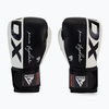 Poksikindad RDX F4, 16 oz, valge/must