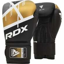 Poksikindad RDX F7, 8 oz, kuldne/must