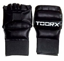 Fitboksi kindad Toorx Lynx Eco Leather Gloces 552GABOT010, L, must ökonahk