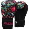 Poksikindad RDX FL3, 8 oz, must/mitmevärviline
