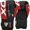 Poksikindad RDX F4, 16 oz, must/punane