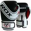Poksikindad RDX JBG 4 B-6oz, valge/must, 6 oz