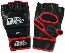 MMA kindad Profight, L, must/punane