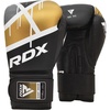Poksikindad RDX F7, 12 oz, kuldne/must