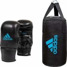 Poksikomplekt Adidas, 10 kg, sinine/must