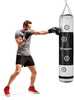 Poksikott Insportline Robkin, 150 x 35 cm, must/valge