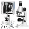 Mikroskoop Lean Toys Educational Kit Scientific For Kids, valge